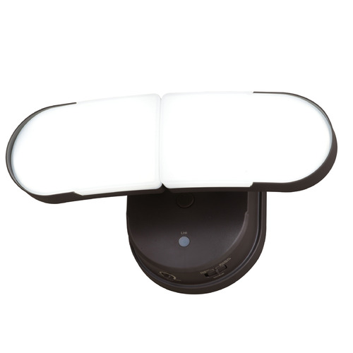 Vaxcel Lighting Lambda Bronze LED Security Light