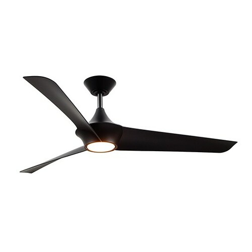 Emiko 56-Inch LED Fan in Matte Black by Alora Lighting