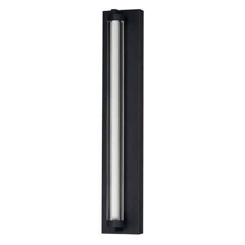 Fuse Black & Gold LED Outdoor Wall Light by ET2 Lighting