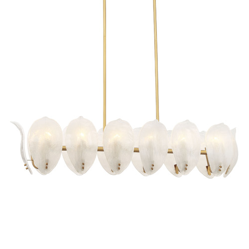 Metropolitan Lighting Orchid 48-Inch Linear Light in Legacy Brass by Metropolitan Lighting N2217-732
