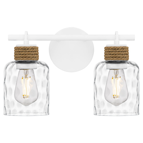 Quoizel Lighting Baltic Matte White Bathroom Light