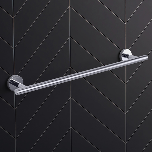 Seattle Hardware Co Prelude Chrome Towel Bar 18-Inch Center to Center