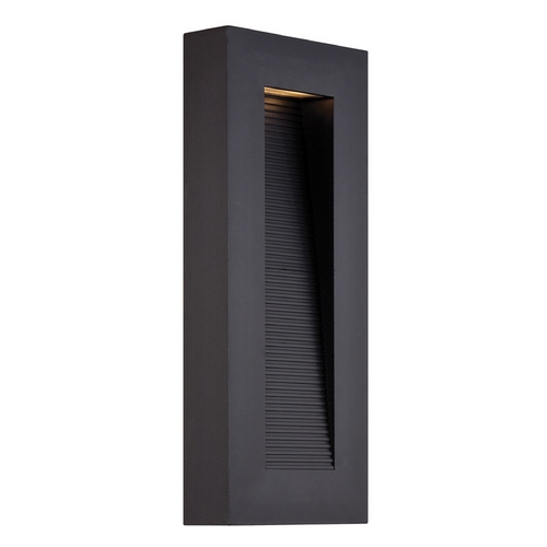 Urban 16-Inch LED Outdoor Wall Light in Black 3000K by Modern Forms