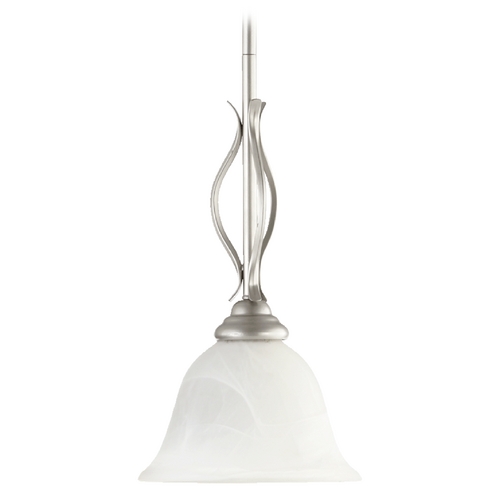 Spencer Classic Nickel Mini Pendant by Quorum Lighting