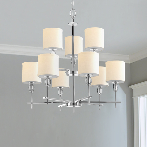 Progress Lighting Status Polished Chrome Chandelier by Progress Lighting P4142-15