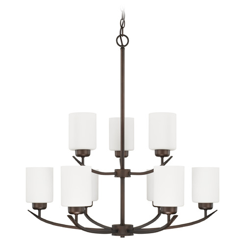 HomePlace by Capital Lighting Dixon 28-Inch Chandelier in Bronze by HomePlace by Capital Lighting 415291BZ-338