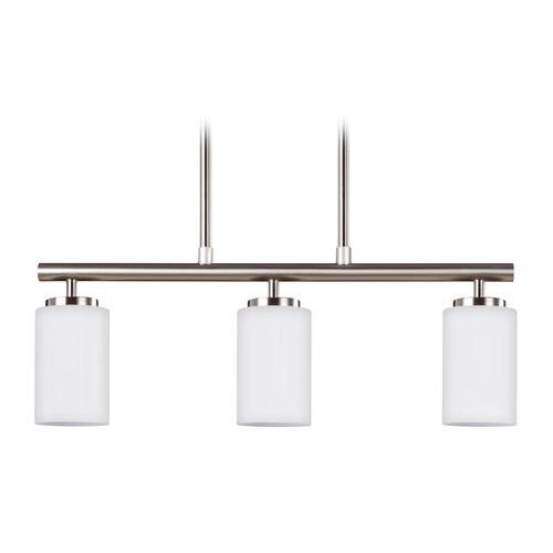 Generation Lighting Oslo Brushed Nickel Island Light by Generation Lighting 66160-962