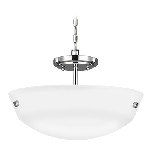 Generation Lighting Kerrville Chrome Pendant by Generation Lighting 7715202-05