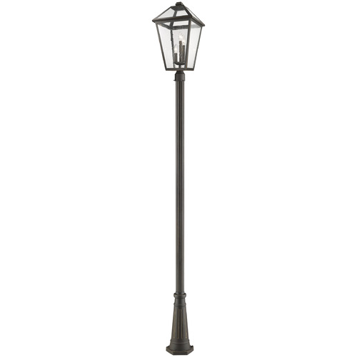 Talbot Oil Rubbed Bronze Post Light by Z-Lite