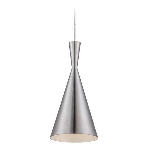 Eurofase Lighting Bronx 8-Inch Pendant in Aluminum by Eurofase Lighting 20437-046