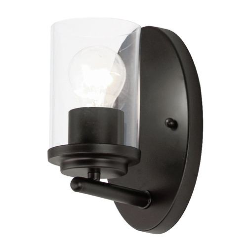 Maxim Lighting Maxim Lighting Corona Black Sconce 10211CLBK
