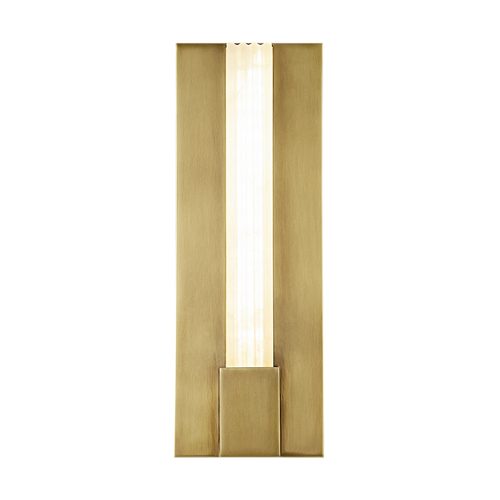 Alora Lighting Alan Pepin Kismet Vintage Brass LED Sconce