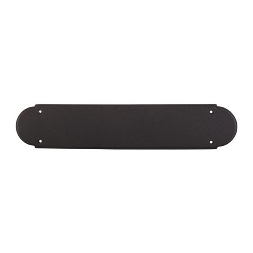 Top Knobs Hardware Push Plate in Rust Finish M902