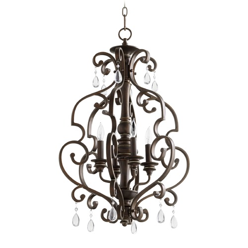 Quorum Lighting San Miguel Vintage Copper Pendant by Quorum Lighting 6873-4-39