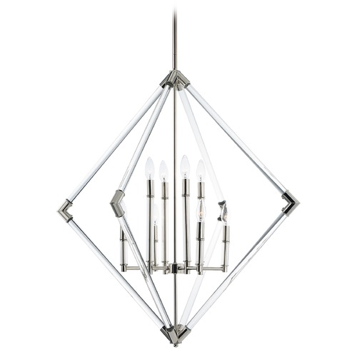 Maxim Lighting Lucent Polished Nickel Pendant by Maxim Lighting 16106CLPN