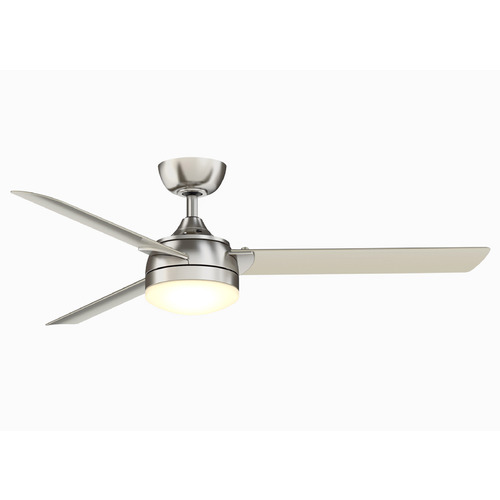 Fanimation Fans Xeno Brushed Nickel LED Ceiling Fan with Light