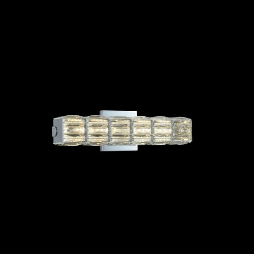Allegri Lighting Campodoro 18-Inch ADA LED Bath Light in Chrome by Allegri Crystal 035831-010-FR001