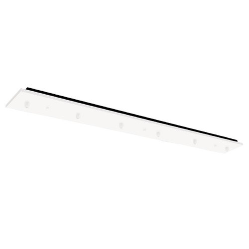 Multi-Port Canopy White Ceiling Adaptor by Kuzco Lighting