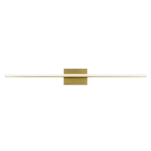 Sean Lavin Span 48-Inch LED Bath Light in Plated Brass by Visual Comfort Modern