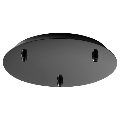13-Inch 3-Light Multi-Port Canopy in Gunmetal by Oxygen Lighting
