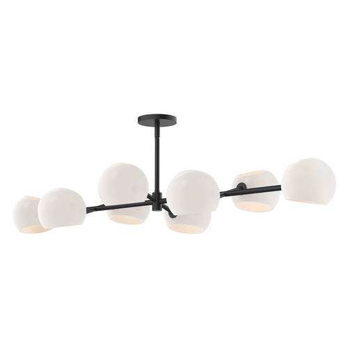 Alora Lighting Willow Matte Black Island Light