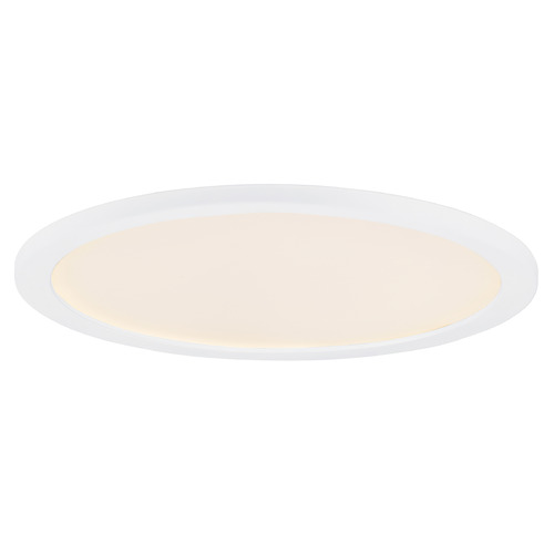 Maxim Lighting Wafer White LED Flushmount Light