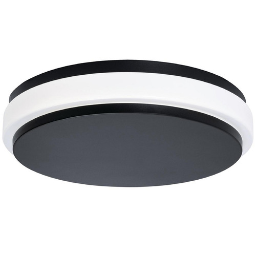 Afx Lighting Eris Black LED Flushmount Light