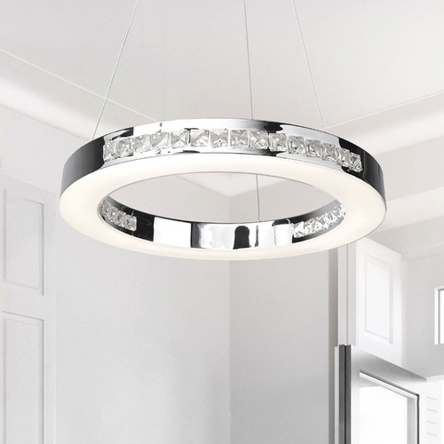 Access Lighting Affluence Chrome Pendant Light