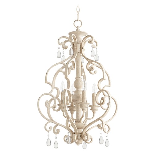 Quorum Lighting San Miguel Persian White Pendant by Quorum Lighting 6873-4-70