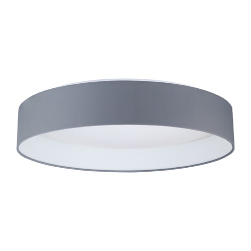 Palomaro Charcoal Grey LED Flush Mount by Eglo Lighting