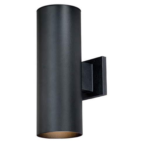 Chiasso Textured Black Outdoor Wall Light by Vaxcel Lighting