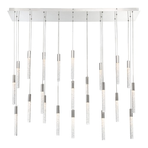 Magic 54-Inch LED Linear Chandelier in Polished Nickel by Modern Forms