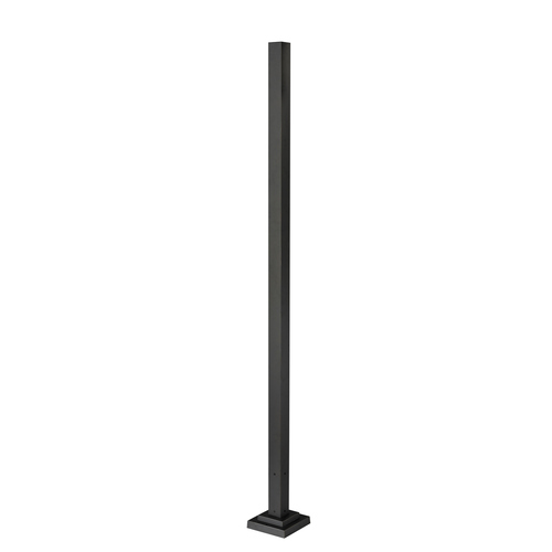 Outdoor Black Post by Z-Lite