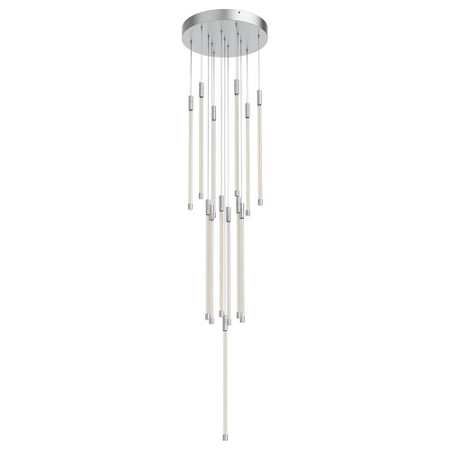 Kuzco Lighting Motif 13-Inch Wide LED Multi-Port Pendant in Chrome by Kuzco Lighting MP75121-CH