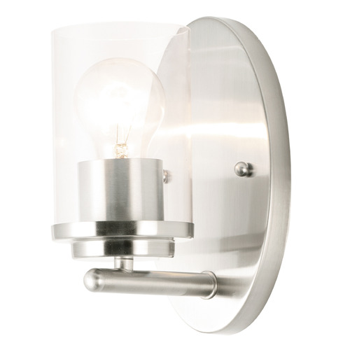 Maxim Lighting Corona Satin Nickel Sconce