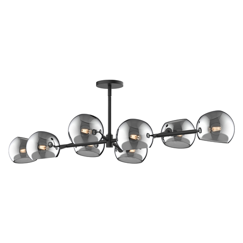 Alora Lighting Alora Lighting Willow Matte Black Island Light LP548848MBSM