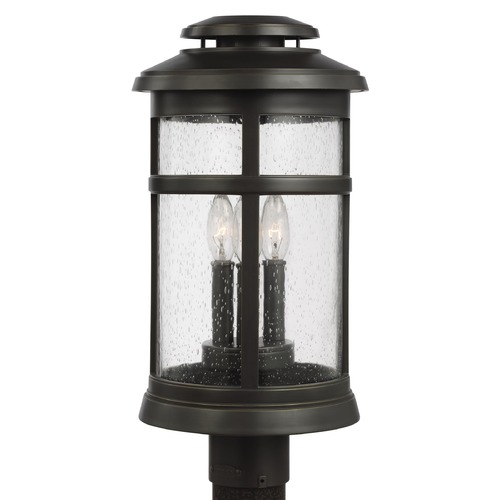 Visual Comfort Studio Collection Newport Antique Bronze Post Light by Visual Comfort Studio OL14307ANBZ