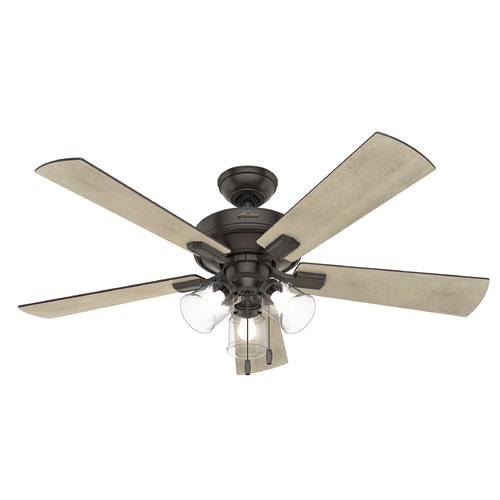 Hunter Fan Company 52-Inch Noble Bronze LED Ceiling Fan by Hunter Fan Company 54205