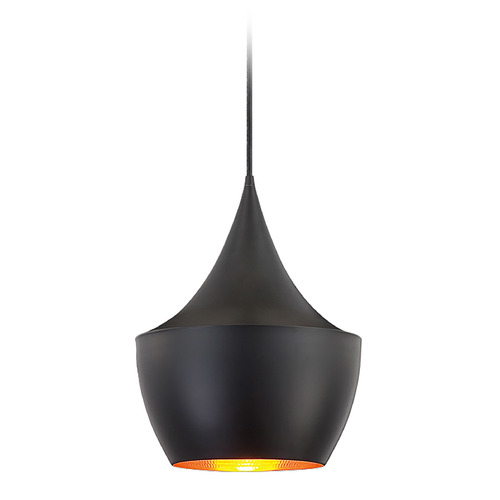 Eurofase Lighting Piquito 10-Inch Pendant in Black by Eurofase Lighting 20438-012