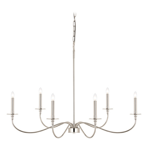 Z-Lite Arrington Polished Nickel Chandelier by Z-Lite 2301-42PN