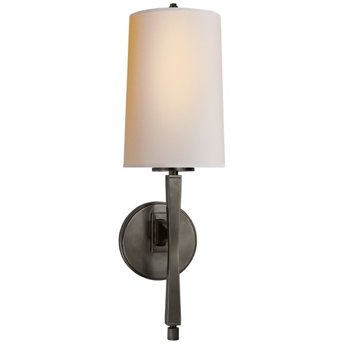 Visual Comfort Signature Collection Thomas OBrien Edie Sconce in Bronze by Visual Comfort Signature TOB2740BZNP