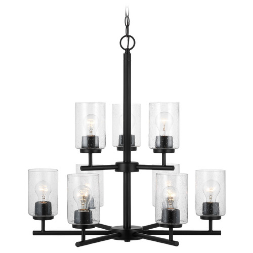 Oslo 26-Inch Midnight Black Chandelier by Generation Lighting