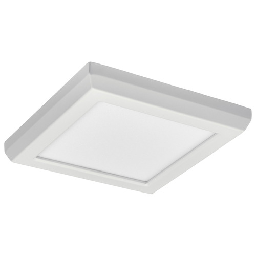 Blink 5-Inch 9W 5CCT LED Flush Mount in White by Satco Lighting
