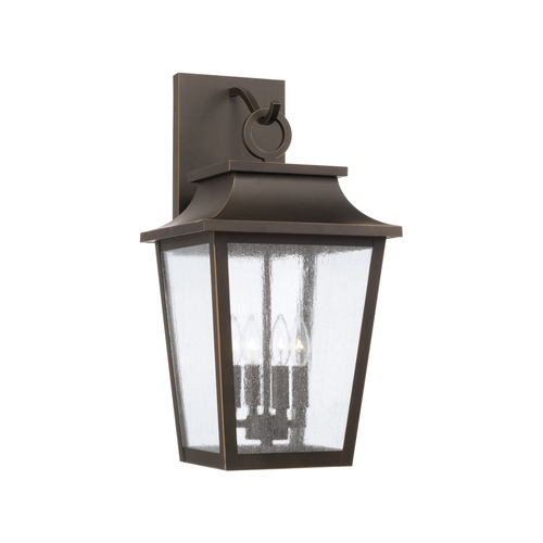Capital Lighting Chandler Oiled Bronze Outdoor Wall Light