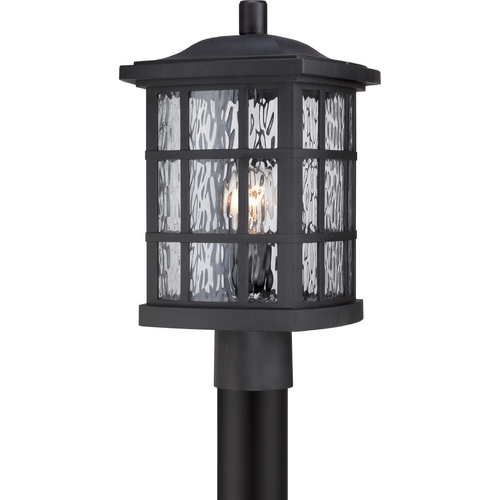 Stonington Mystic Black Post Light by Quoizel Lighting