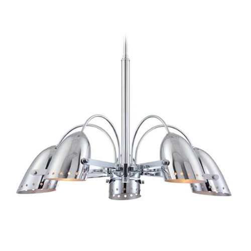 Kanoni Chrome Chandelier by Lite Source Lighting