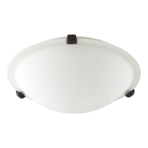 Quorum Lighting Oiled Bronze Flush Mount by Quorum Lighting 3000-12186