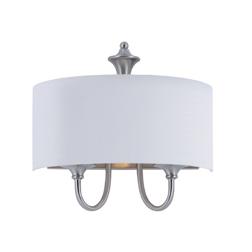 Maxim Lighting Bongo Satin Nickel Sconce by Maxim Lighting 10012WLSN