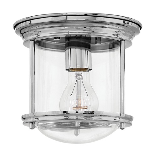 Hinkley Industrial Chrome Flushmount Light by Hinkley 3300CM-CL