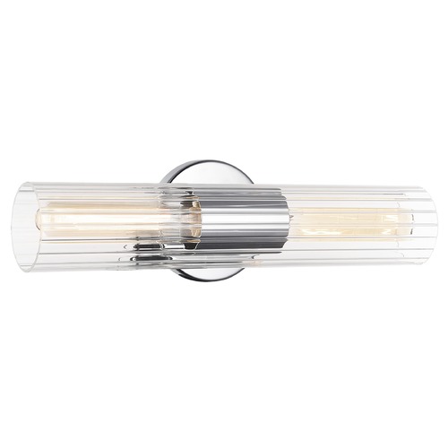 Odette Chrome Bathroom Light by Matteo Lighting
